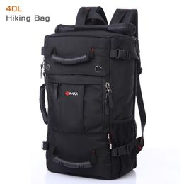 40 L High-capacity Oxford Waterproof Laptop Backpack Multifunctional Travel Bag School bag Hiking Luggage310P