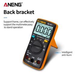 ANENG AN8000 Smart Multimeter 4000 counts AC/DC Ammeter Capacitor Auto Range Portable Mini Precise Measuring Instrument Tester