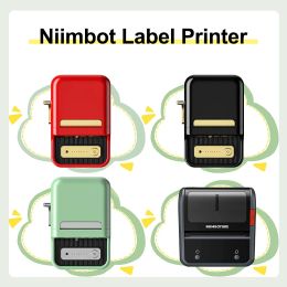 Printers Niimbot BSerial Label Printer Standard Package Suitable For Food Sticker Chothes Price Tag Mini Bluetooth Thermal Printer