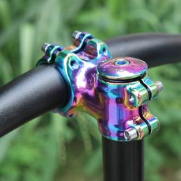 Colourful Bike Handlebar Stem mtb Stem 45mm 7degree BMX Road Bike Stem Mountain Bike Parts Bicycle Accessories Bicycl Pieces