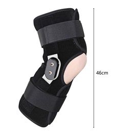 1Pc Cloth Knee Support Brace Soft Strong Double Support Plate Knee Brace With Mesh Hole Comfortable Knee Protector for Sports