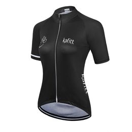 Female Cyclist Kafitt Cycling Clothes 2021 MTB Maillot Bike Shirt Downhill Jersey Pro Team Tricota Mountain Bicycle Clothing XS