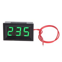 2 Wire 0.56" AC 30V-500V LED Digital Voltmeter Voltage Metre Monitor Tester For 110V 220V 380V