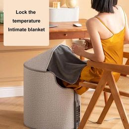 Carpets Winter Electric Heater Folding Foot Warmer Adjustable Thermostat For Home Office Under Desk Heated Cushion