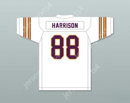 CUSTOM ANY Name Number Mens Youth/Kids Marvin Harrison 88 Roman Catholic High School Cahillites White Football Jersey Top Stitched S-6XL