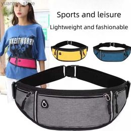 Sport Bags Sports running waist bag for men waterproof Fanny bag outdoor bicycle cross body bag mobile phone bag Y240410Y240418TYZG