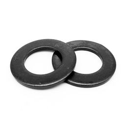 M1.6 M2 M2.5 M3 M3.5 M4 M5 M6 M8 M10 M12 M14 M16 M18 M20 M22 M24 GB97 Black Grade 8.8 Steel Flat Washer Plain Gasket Pad Ring