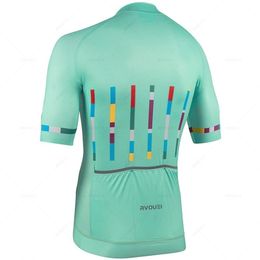 Rvouei Cycling Set Bike Uniform Summer Cycling Jersey Sets MTB Bicycle Wear Breathable Cycling Clothing Mallot Ciclismo Hombre