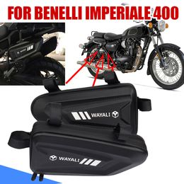 For Benelli Imperiale 400 Imperiale400 Motorcycle Accessories Side Bag Fairing Tool Bag Storage Frame Bumper CrashBar Bags Parts