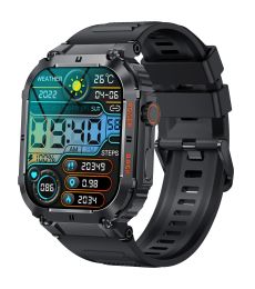 Watches New K57pro Bluetooth smart watch outdoor threeproof sports waterproof 1.96 inch crossborder smart watch