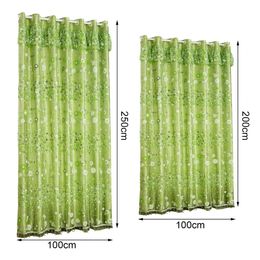 Curtains For Living Room Tulle For Bedroom Curtains Double Layer Blackout Curtain Home Flower Printed Roller Blinds On the Wind