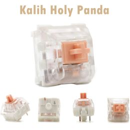 Keyboards Kailh Holy Panda Halo True Mechanical Keyboards Tactile Switches 58g 3 Pins SMD RGB Gaming Keyboard Kits Switch TH80 GAS67 GK61