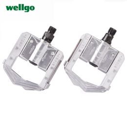 Wellgo F265 F178 Folding Bicycle Pedals MTB Mountain Bike Padel Bearing AluminumAlloy/PP Road Bike Folded Pedal Bicycle Parts