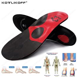 KOTLIKOFF Insoles For Shoes Flat Feet High Arch Support Orthopedic Work Insoles Shoes Sole For Plantar Fasciitis Valgus Shoe Pad 240329