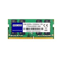 DDR3 2GB Notebook Laptop RAM Memory DDR3 1333 PC3-12800 1333MHZ DDR3L PC3-10600S 204pin 1.35V 1.5V SODIMM Wholesale