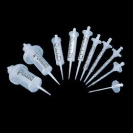 Stepper Tips 0.5ml 2.5ml 5ml 12.5ml 25ml 50ml Cylinder PP For Stepper-SteMate Accessories Lab Pipette Tips