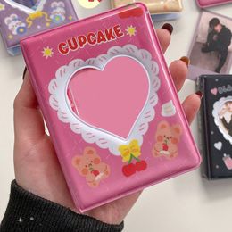 40 Pockets 3 Inch Photo Album Korean Idol Pictures Storage Book Card Holder Sweet Star Photocard Binder Mini Cards Collect Book