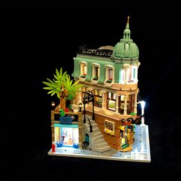 LED Light Set For Architecture 10297 Boutique Hotel Building Blocks (NOT Include The Model Bricks)