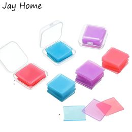 6PCS Diamond Painting Glue Clay Colourful Diamond Painting Wax with Plastic Organiser Box for Diamond Painting Accessories