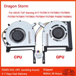 Pads Cooling For ASUS TUF Gaming A17 FA706 IV FA706IU FA706IH FX706 FX706IV FX706IU FX706IH FX706II FA506 FA506IV CPU GPU Fan