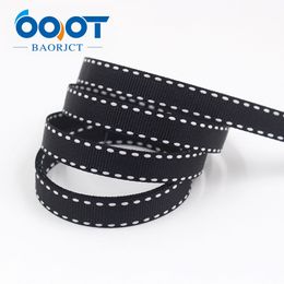 OOOT BAORJCT,10mm 20yards,I-19807-1813,Solid Color Ribbons Thermal transfer Printed grosgrain,DIY Clothing handmade materials
