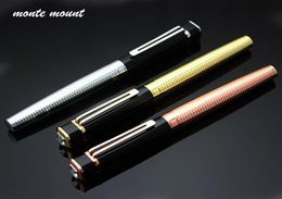Gel Pens High Quality Luxury Diamond Pen Black White Cross Line Business Office Rollerball Perfect Combination Of Gift9110599