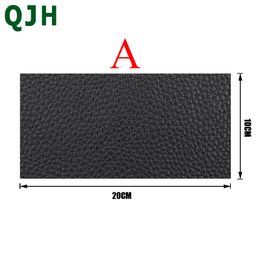 QJH10x20cm Self Stick No Ironing Sofa Repairing Leather PU Fabric Stickers Patches Suitable for seat home decoration, etc.