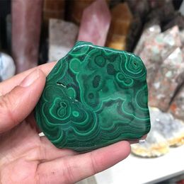 Natural Quartz Mineral Specimen Crystal Healing Gemstones Malachite Polished Rough Raw Stones Slice Reiki Home Decoration