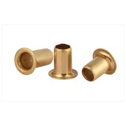 Tubular Rivets Through Hole Rivets Hollow Grommets Double-sided Circuit Board PCB Nails Copper Hollow Rivet Nuts GB876 M0.9~M1.5