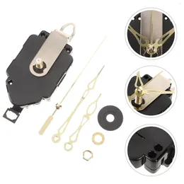 Clocks Accessories Quartz Pendulum Clock Movement DIY Repair Parts Hands Mechanism Plastic Kit Motor