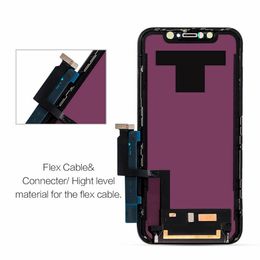 AAA++ OLED Pantalla For iphone XR LCD Display Touch Screen Digitizer Assembly For iPhone XR LCD Screen Replacement