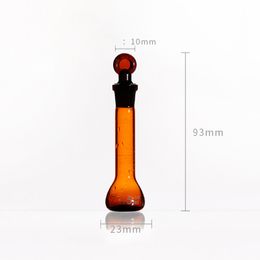 2pcs/lot 1-2000mL Brown Lab Measuring Volumetric Flask Quantitative Shaker Pyknowmeter Laboratory Equipment