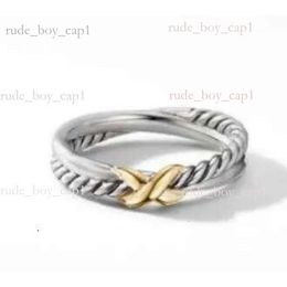 David Yurma Necklace Bracelet DY Ring Designer Cable Bracelet Fashion Jewelry For Women Men Gold Silver Pearl Head Cross Bangle Bracelet Dy Jewelry 254