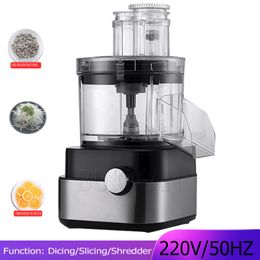Automatic Vegetable Cutter Machine Commercial Carrot Potato Onion Granular Cutter Dicer Electric Multifunctional Meat Grinder