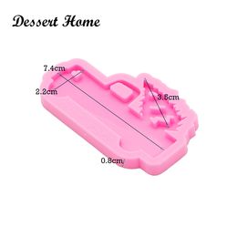 DY0561 Shiny Car Silicone Mold Truck and Tree Mould Epoxy Resin Molds for DIY Keychain Jewelry Making Tools