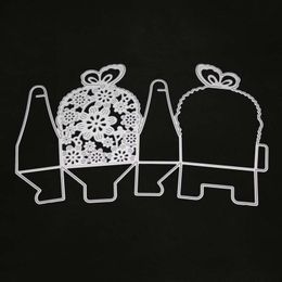 YINISE Metal Cutting Dies For Scrapbooking Stencils Butterfly Box Bag DIY Paper Album Cards Making Embossing Folder Die Cuts CUT