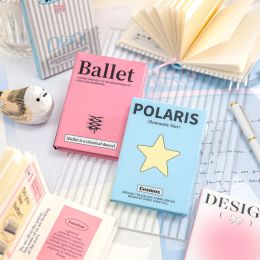 Notebooks Sweet Ballet Creative INS Fashion Hardcover Pocket Notebook A7 Blank Paper 160P Cool School Office Stationery Free Shipping