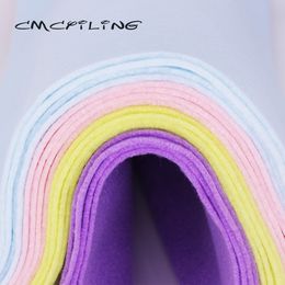 CMCYILING Smooth/High Density Soft Felt Fabric For Needlework DIY Sewing Dolls Crafts /Polyester Cloth 45cmx110cm