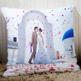 Customise Your Pictures, Pets, Lover, Kids Pillow Cover Bedroom Home Office Decorative Pillowcase Square Zipper Pillow cases