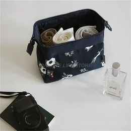 Storage Bags Makeup Beautician 18x13x9cm Home Accessories Cosmetic Bag Fashion Polyester Cotton Tools Flamingo