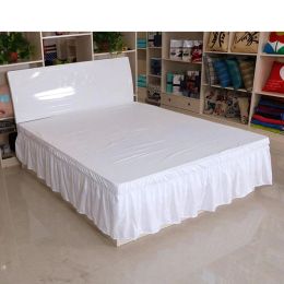 Hotel Bed Skirt Elastic Bedsheet Bed Covers without Surface Elastic Band Bed Skirts Couvre Lit Bedding Protector