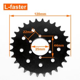 28T Bicycle Fixed Sprocket Chain Wheel 16 Teeth Fix Gear Bike 25 Tooth Chainwheel For #410 Bicycle Chain