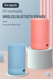 A11 Portable tws Speaker Bluetooth Wireless Stereo Speakers Mini Column Bass Music Player 5W Speaker Box Bass Music Player6695147