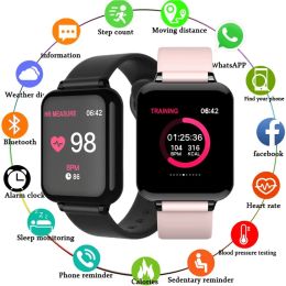 Watches B57 Smart Watch Men Women Waterproof Sports Smartwatch 2023 Heart Rate Monitor Fitness Tracker Smart Bracelet For Android IOS
