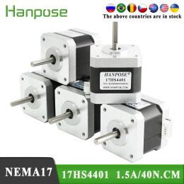 5pcs 4-lead Nema17 Stepper Motor 12V 42 motor 1.8 degree 1.5A 40N.CM 17HS4401 for 3D printer motor and CNC XYZ Nema 17 motor