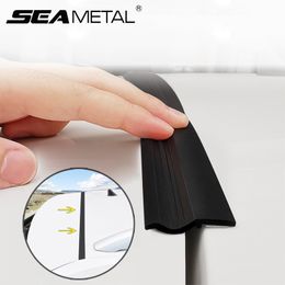 SEAMETAL Car Rubber Sealing Strip Auto Trunk Lid Gap Sealing Strip Dustproof for Sedan Hatchback Upper Edge Sealant Accessories