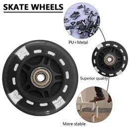 2020 Hot 80Mm Led Flash Wheel Mini Or Maxi Micro Scooter Flashing Lights Back Rear Abec-7 New Dropshipping