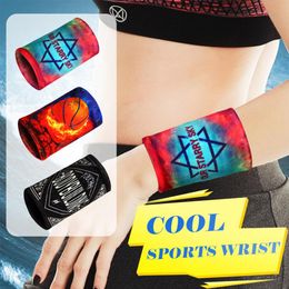 1PC Wristbands Wrist Support Sport Sweatband Hand Band Sweat Wrist Support Brace Wraps Guards Gym Training Volleyball Basketball