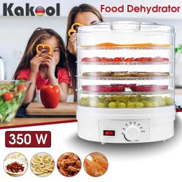 Dehydrators Household dried fruit machine Fruits and vegetables dehydration dry meat food machine Snacks in the dryer