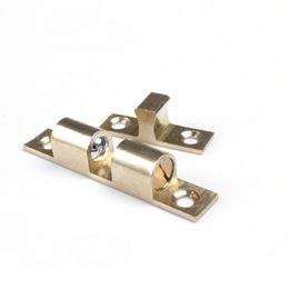 42mm/60mm Brass Cabinet Catches Door Closer Cupboard Wardrobe Closet Buckle Stopper Furniture Part